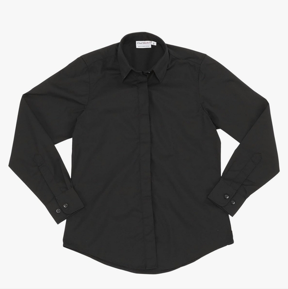 *NWT Chef Works Women's Basic Dress Shirt 2x. - Picture 7 of 7